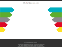 Tablet Screenshot of blackandbasque.com